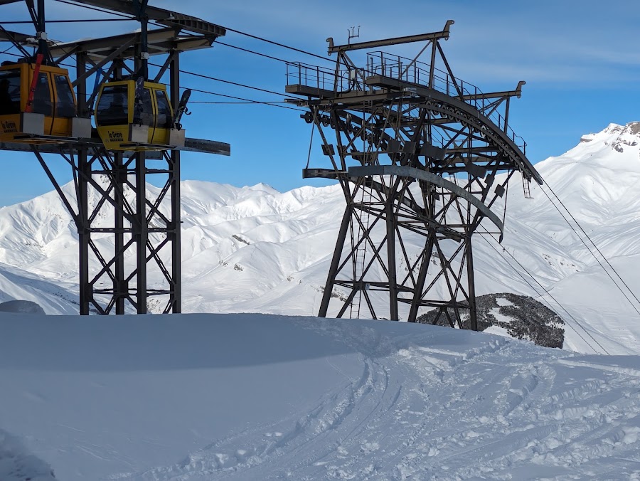 Glacier cable car of Meije — fotka 3