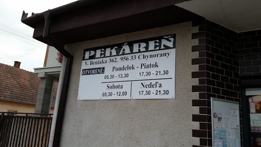 Pekáreň Chynorany Ing. Radovan Gális — fotka 1